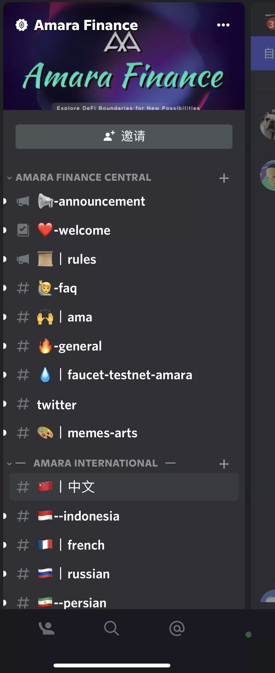 Amara 官方 Telegram 社區與 Discord 加入指南