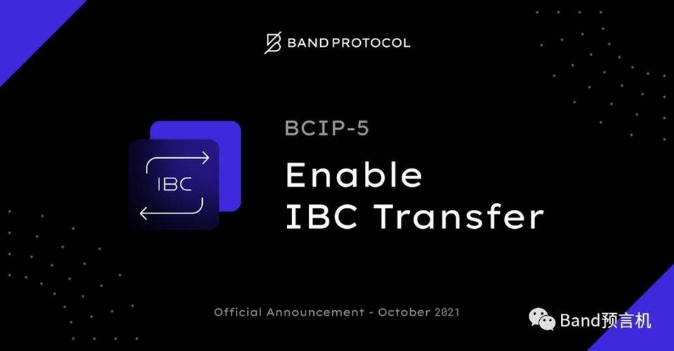 Band Protocol BCIP-5 官方提案：啓用 IBC 轉賬功能