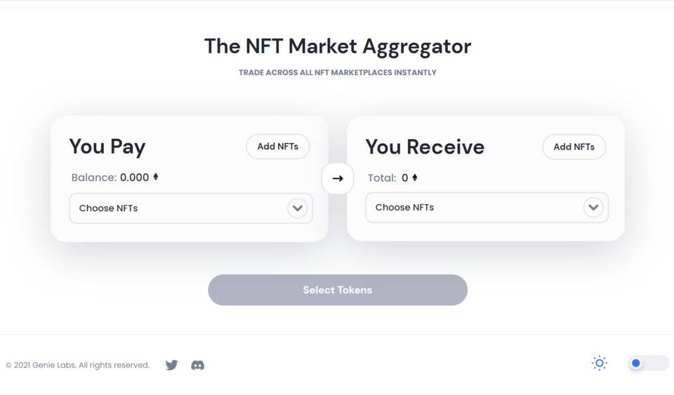 速覽 NFT 市場的交易聚合器 Genie
